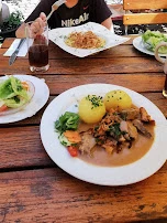 Kalbsbraten Mit Pfifferlingen